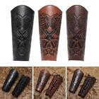 Medieval Bracers Adult PU Leather Gauntlet Wristband for Cosplay Accessories