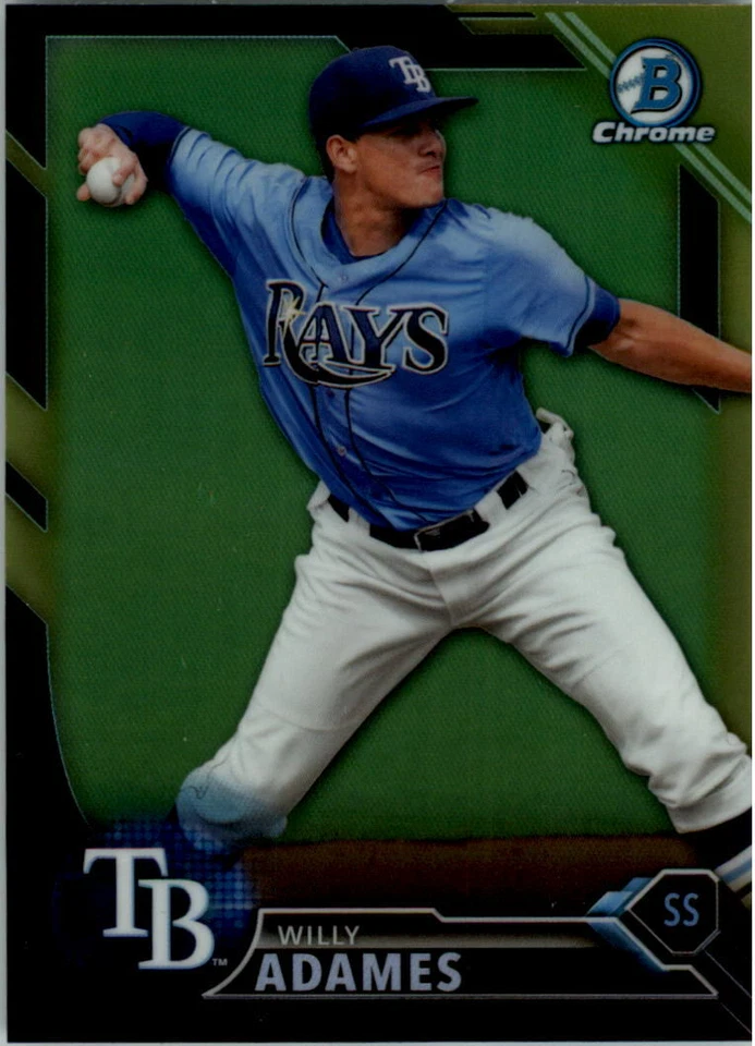 2016 Bowman Chrome Prospects Black and Gold Refractors Baseball Card Pick - Image 1 of 1