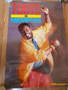 Vintage 1988 Toots in Memphis Werbeplakat 20"" x 30"" ca. sehr gut - Bild 1 von 12