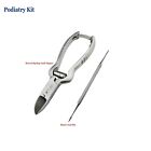 Chiropody Instruments Nail Nipper Barrel Spring Nail File Double Ended Podiatry