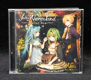 Vocaloid Neverland Best of Nem Hatsune Miku Japanese Music CD - QWCE-00230 - Picture 1 of 7