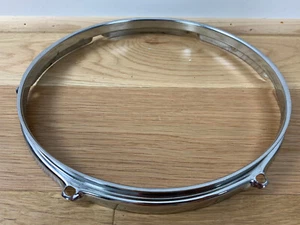 YAMAHA 10" 6Lug Rack Tom RIM HOOP Counterhoop Part 80s Vtg Recording Custom 9000 - Picture 1 of 6