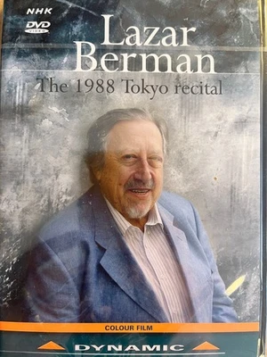 LAZAR BERMAN - The 1988 Tokyo Recital DVD BRAND NEW! Dynamic - Image 1 of 2
