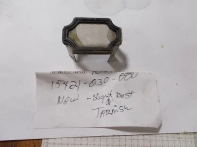 Новый из старых запасов подлинный масляный сетчатый фильтр 1964 Honda CA200 CT200 OEM NO 15421-030-000 (HSP/12) - Изображение 1 из 3