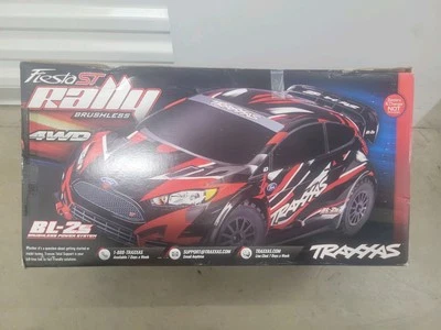 Traxxas Ford Fiesta 4x4 BL-2S Brushless 1/10 RTR AWD Rally Car (Blue) - Image 1 of 2