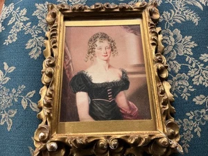 19th Century half length portrait miniature, Baroness Testaferrat Abella - Picture 1 of 7