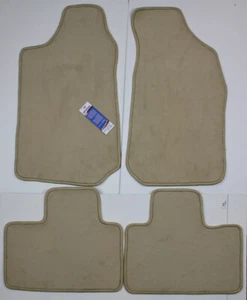 Tan Avery Carpet 4pc Floor Mats for 04-12 Canyon/Colorado/i-350/i-370 - Crew Cab - Picture 1 of 1