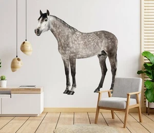 3D Pferdehaar H676 Tier Wallpaper Wandbild Poster Wandaufkleber Abziehbild Hone - Picture 1 of 6