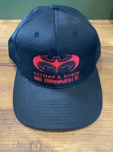 1997 Batman And Robin Production Crew "Golft Tournament" Snap Back Hat RARE - Bild 1 von 7