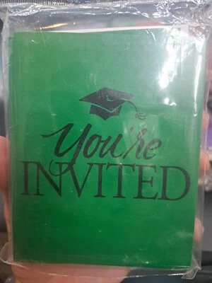 Fill-In Graduation Invitations Grad Party NIP 25ct With Envelopes Choose Style - Image 1 of 4
