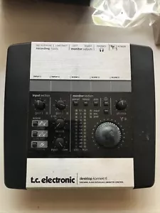 TC Electronic Desktop Konnect 6 Firewire Audio Interface Untested No Power Cord - Picture 1 of 6