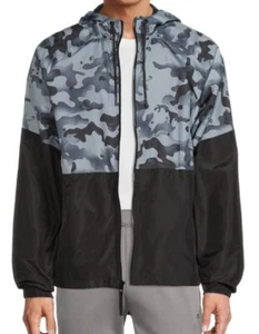 Rompevientos Russel Athletics H20 Repel gris camuflado - para hombre M (38-40) ¡ENVÍO GRATUITO! - Imagen 1 de 9