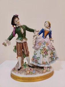 Antique 19th Century Sitzendorf porcelain Figurine - Picture 1 of 17