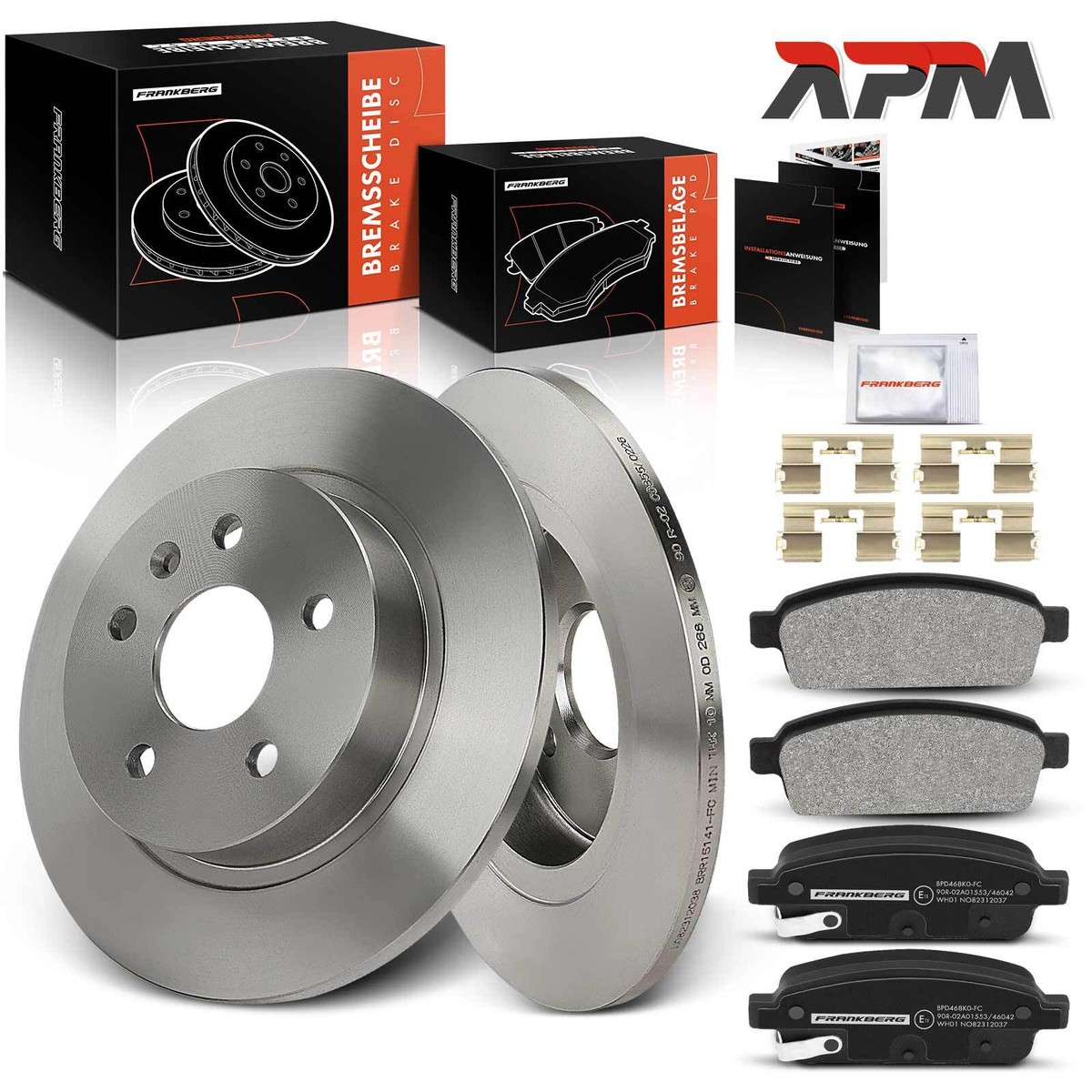 Set Freni Completo Per Chevrolet Trax/Opel Mokka - Dischi Anteriori E Posteriori + Pastiglie - Foto 3