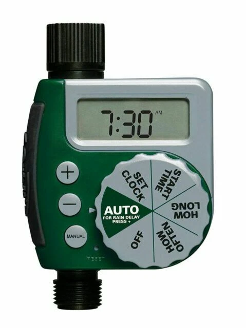 Orbit Single Outlet Hose Watering Timer - Green