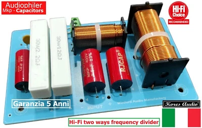 Kores Audio KFPA-2 Filtro Crossover 2 Vie Pro 12dB/Oct 2.800Hz 8 Ohm Fino a 460W - Image 1 of 4