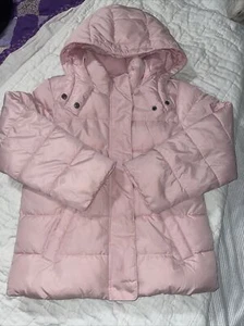 Gap Girls Coldcontrol Max Puffer Jacket, Size L Pure Pink - Picture 1 of 6