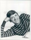 1968 Press Photo Smiling Bob Denver Wearing Striped Shirt 1960s