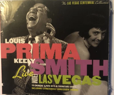LOUIS PRIMA & KEELY SMITH - Live From Las Vegas - Sealed Promo Copy  - Изображение 1 из 4