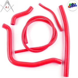 Kit de mangueras de radiador de silicona de alta temperatura Polaris Sportsman 700 2005 rojo - Imagen 1 de 3