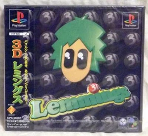 NEW Playstation 1 3D Lemmings Japanese ver. NTSC-J Sony PS Games Japan JP Sealed - Picture 1 of 3
