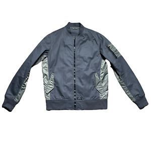 NWOT MHI Maharishi Mens Gray Tour Jacket Full Zip Organic Cotton XL