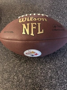 Official NFL Steelers Wilson Football Ball WTF1748 PIttsburgh Steelers Goodell - Picture 1 of 5