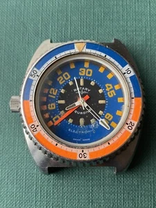 VINTAGE ROTARY AQUADIVE DIVER - CAL ESA 9154 ELECTRONIC - FOR SPARES OR REPAIR - Imagen 1 de 13