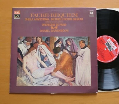 Q4 ASD 3065 Faure Requiem Daniel Barenboim EMI Quad Factory Sample LP - Image 1 of 4