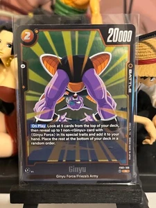 DB Super CG Fusion World 4x Ginyu FB01-108 Awakened Pulse Rare! - Picture 1 of 1