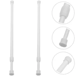 2pcs Closet Rod Adjustable Closet Tension Rods For Hanging Clothes - Picture 1 of 12