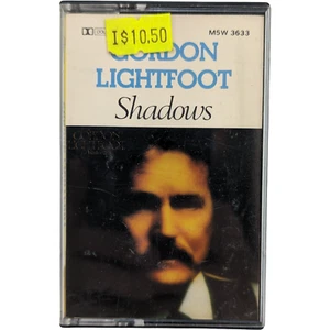 Gordon Lightfoot Shadows Cassette Tape M5W 3633 VERY RARE 1982 - Picture 1 of 4