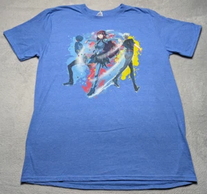 Yuri On Ice Akibento 2018 Anime Tee Blue Large Figure Skating Japan T-Shirt - Picture 1 of 5