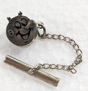 Vtg 1950s Reddy Kilowatt Tie Bar Clip Electric Power Co. Advertising Mascot Rare - Picture 1 of 8