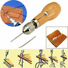 Canvas Leather Sewing Awl Hand Sewing Craft Needle Set Tool Fixation Kit A