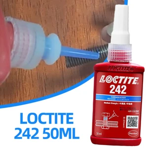 Loctite 242 Schraubensicherung Gewinde mittelfest Schrauben Kleber Schraube - Bild 1 von 11