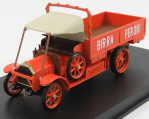 MODELLINO CAMION STATICO DIECAST FIAT 18BL BIRRA PERONI 1915 ARANCIO SCALA 1/43 - Foto 1 di 6