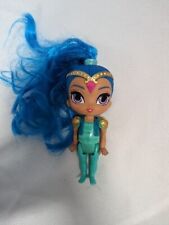 Genie Doll Blue Mattel Nick Jr Shimmer & Shine Hair 6" Viacom No Accessories 