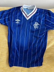 Rangers 1982-84 Home w/ Shorts 34/36” 26”shorts - Picture 1 of 2