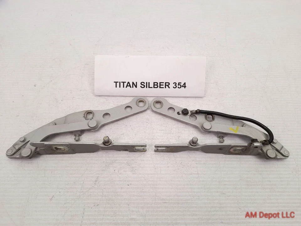 BMW 330ci 325ci 325i 330i E46 2000 juego de bisagras de capó L+R 41617028577, 41617028578 Foto 1 de 4