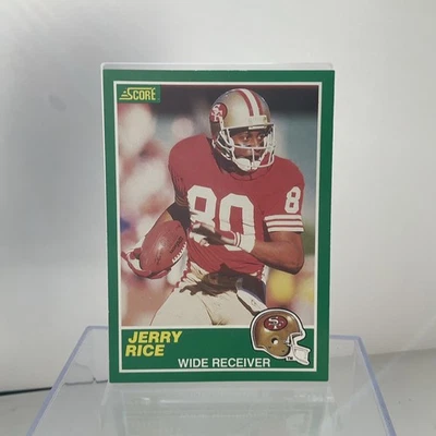 Pontuação 1989 - Jerry Rice #221, EX/ESTADO PERFEITO - Imagem 1 de 2