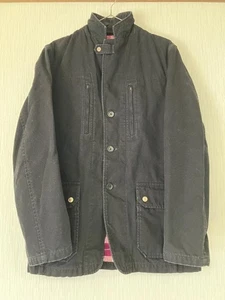 SOPH Black Coverall Flannel Lining M Made in Japan Used - Picture 1 of 12