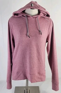 Rhoback The Donkey Kick Heathered Pink Performance Hoodie Women’s Size Small - Picture 1 of 9