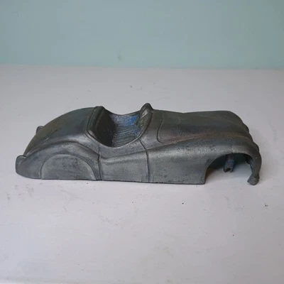 Vintage Irwin Diecast 1950s Sports car no wheels unpainted - Image 1 of 4