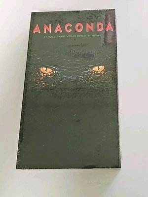 Anaconda VHS SEALED Columbia Tristar Jennifer Lopez Ice Cube Jon Voight VTG  - Image 1 of 4