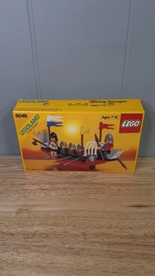 Lego Viking Voyager 6049 Castle Lion Knights Legoland 1987 New Sealed Unopened - Image 1 of 4