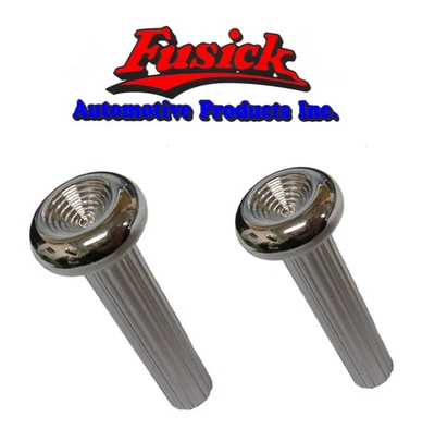 1968-1972 Olds Cutlass 442 Splined Chrome Door Lock Button Set - Image 1 of 2