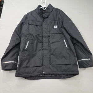 Carhartt Herren XL Yukon Extremes Jacke Schwarz 3m Thinsulate Insulated Arbeitsmantel - Bild 1 von 20
