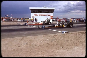 Dragsters 1975 Pueblo Motorsports Park Colorado Slide - Picture 1 of 2