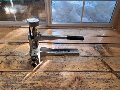 Bomba de prueba hidrostática manual Wheeler Rex 600 PSI Os181 Foto 1 de 4